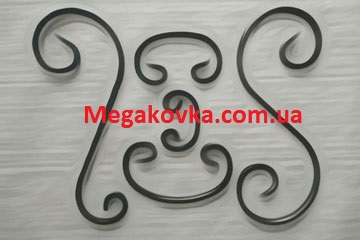 12х6мм та квіточки спіральні елементи