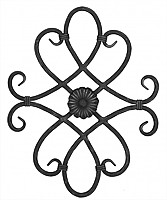 Розетка кованая 13.018