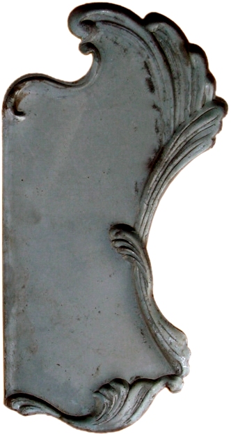 Накладка кованая Накладка кованый 330х172х2