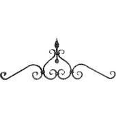 Розетка кована