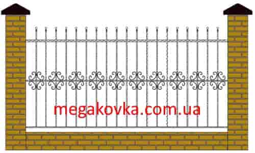 Ковані огорожі