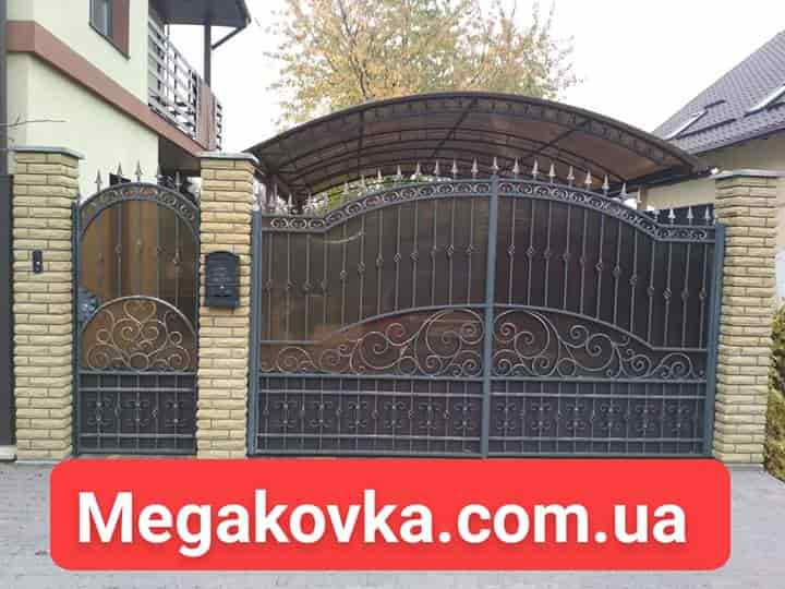 Кованые ворота