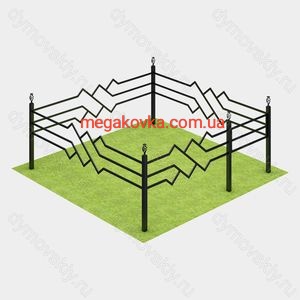 Кованые и сварные ограды