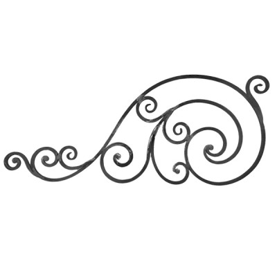 Розетка кованая 