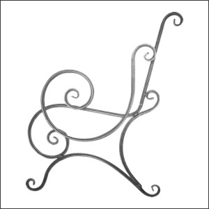 Боковина лавки 