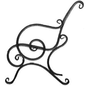 Боковина лавки 