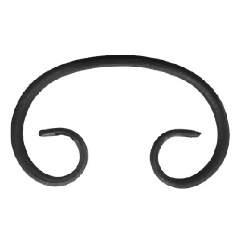 Завиток кований 190х100х12х6 невальц.